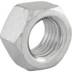 Imagem de Porca sextavado 1/4 nf zincado pacote com 100 - Vonder