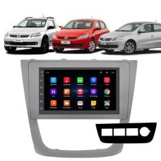 Imagem de Kit Multimidia Android 7" Gol Saveiro Voyage G5 08 10 12  BT Rádio - E