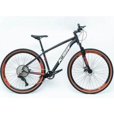 Imagem de Bicicleta Aro 29 Bike Ksw Mtb 12v Marchas K7 11-50 Quadro em Alumínio 6061 (Preto/Vermelho/Branco, 17)