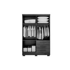 Imagem de Guarda Roupa Solteiro 4 Portas E 3 Gavetas C-pés Encant-berlim Cumaru-fendi