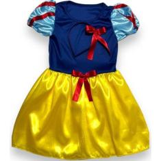 Imagem de Fantasia Infantil Das Princesas Disney Branca de Neve Sofia - puzzle, 