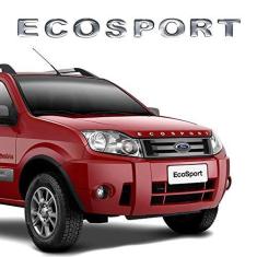 Imagem de Emblema Letreiro Capô Ecosport 2003 A 2010 Cromado Resinado