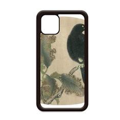 Imagem de Dead Trees Figura Starling Pintura chinesa para iPhone 11 Pro Max Capa para celular Apple