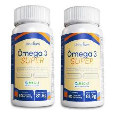 Imagem de 2U Ômega 3 Super 60 Cap 1000Mg Selo Meg3 660Mg Epa Linhahum