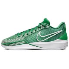 Imagem de Nike Sabrina 1 Tênis de basquete unissex, Verde maçã/verde maçã/branco, 36