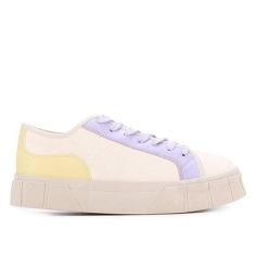 Imagem de Tênis Zatz Caixa Alta Recortes Feminino-Feminino