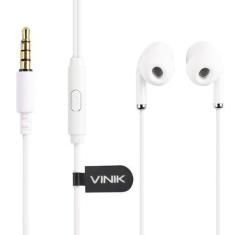 Imagem de Fone De Ouvido Sound Pods Branco Com Microfone Cabo 1.2m Plug 3.5mm Es