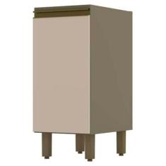 Imagem de Armário De Cozinha 40 Cm Évelin 1 Porta Duna/Cristal - Henn