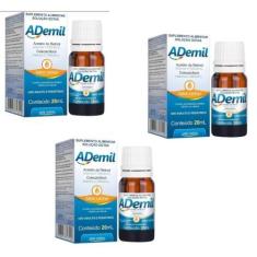 Imagem de Ademil Gotas 3x20ml Vitaminas A Vitamina D Arte Nativa