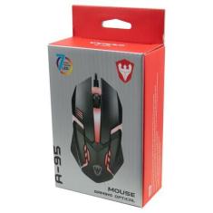 Imagem de Mouse Gamer Satellite A95 - com Fio - 1000 Dpi - 3 Botoes - Preto