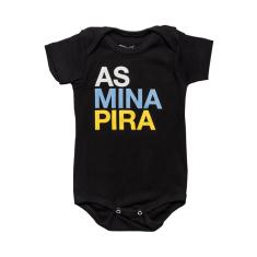 Imagem de Body Infantil As Mina Pira Qvizu Preto M