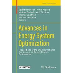 Imagem de Advances in Energy System Optimization: Proceedings of the 2nd International Symposium on Energy System Optimization