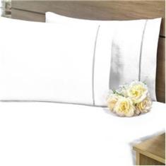 Imagem de Lençol Ponto Palito Queen 3 Peças Percal 180 Fios 