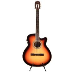 Imagem de Violão Land Eletrico Nylon Sunburst Ln-40E Sb
