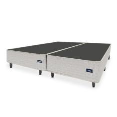 Imagem de Cama Box Universal KING SIZE Evolution Tecido Jacquard Cinza - 193x203