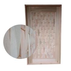 Imagem de Porta Pivotante Couro Eucalipto 2,13x0,87