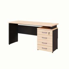 Imagem de escrivaninha yaris 4 gv calvi e preta 150 cm