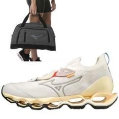Imagem de Kit Tênis Wave Prophecy Beta + Mala Unissex GYM Mizuno Kit Tênis Wave Prophecy Beta 42 + Mala Unisse-Masculino