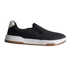 Imagem de Tênis BR Sport Casual Slip On Preto Marinho Macio Masculino-Masculino