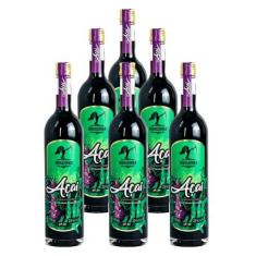 Imagem de Cachaça Mista de Açaí Indiazinha 750ml 6 Unidades