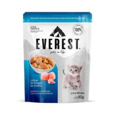 Imagem de Ração Úmida Everest Cubos De Frango Ao Molho Para Gatos Filhotes 85G
