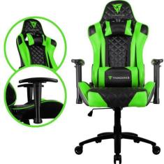 Imagem de Cadeira Gamer Escritório Thunderx3 Tgc12 Encosto Reclinável Material S