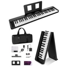 Imagem de Teclado de piano dobrável Finger Dance 61 teclas Upgrand Deep Black