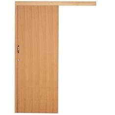 Imagem de Kit Porta de Correr PE91 Esel 2,13mx70cmx12cm Angelim Direita