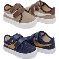 Imagem de Tênis Pimpolho Infantil Kit Com 2 Menino Menina-Masculino
