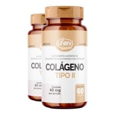 Imagem de Colágeno UC Tipo 2 + Vitamina D Unilife 60 Cápsulas 2un