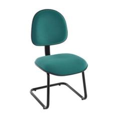 Imagem de Cadeira Executiva Base Fixa Em S  Linha Office Economy Verde - Design