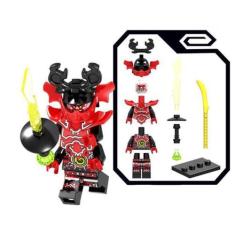 Imagem de Boneco Blocos De Montar General Kozu Combate Ninjago - Mega Block Toys
