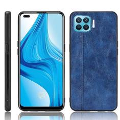 Imagem de Capa adequada para Oppo Reno4 Lite, capa de celular estilo couro, proteção robusta 360° protege seu telefone capa de cor retrô para Oppo Reno4 Lite