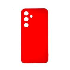 Imagem de Capa Capinha Veludo Emborrachada Vermelha Para Samsung Galaxy S24 Plus