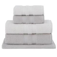 Imagem de Jogo de Banho Gigante Intense Dual Air Buddemeyer Bege (2Toalhas de Banho + 2Toalhas de Rosto e 1Piso)