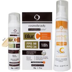 Imagem de Blur C Bege Cosmobeauty + Sabonete Vitamina AntioxC