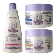 Imagem de Kit Arvensis Infantil Ativador Mascara 2X1 Geleia Suave