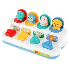 Imagem de Brinquedo Bebê Interativo Esconde-esconde Bichos Educativo - GUTA GUTI