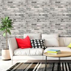 Imagem de Tijolo Gray - Papel de Parede - 0,58 x 2,00m