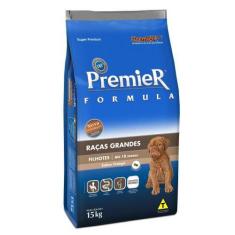 Imagem de Ração Premier Cães Filhotes Raças Grandes Sabor Frango 15Kg - Premier