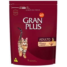 Imagem de Ração Gran Plus Frango e Arroz para Gatos Adultos - 3 Kg