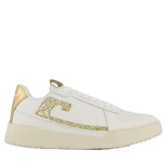 Imagem de Tênis Colcci Cool Shine Feminino Branco e Dourado
