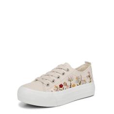 Imagem de Blowfish Malibu Tênis feminino moderno, Lona branca deserto, 36