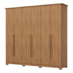 Imagem de Guarda Roupa Casal Leblon 6 Portas Nature - Henn