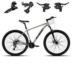 Imagem de Bicicleta Aro 29 KSW XLT 100 21 Velocidades Aluminio MTB C/ Câmbios e 