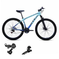 Imagem de Bicicleta Aro 29 Gti Roma 21 Veloc Aluminio Cambios Shimano Suspençao