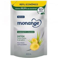 Imagem de Sabonete Líquido Monange Detox Capim Limão E Gengibre Refil 400ml