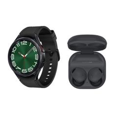 Imagem de Kit Smartwatch Galaxy Watch6 Classic LTE 47mm + Fone de Ouvido Galaxy Buds2 Pro