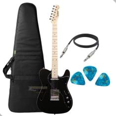 Imagem de Guitarra Waldman GTE-300 Elétrica Telecaster BKM Bass Wood