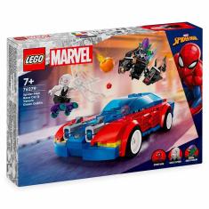 Imagem de Blocos de Montar - Carro de Corrida Homem-Aranha e Duende Venom - 227 peças - lego Marvel Spiderman